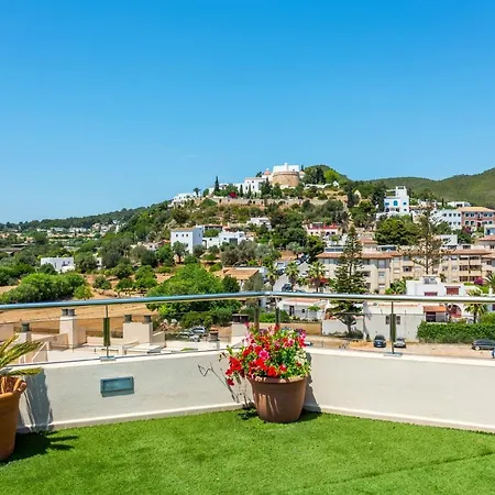 شقة Atico Duplex En Santa Eulalia Junto A La Playa *