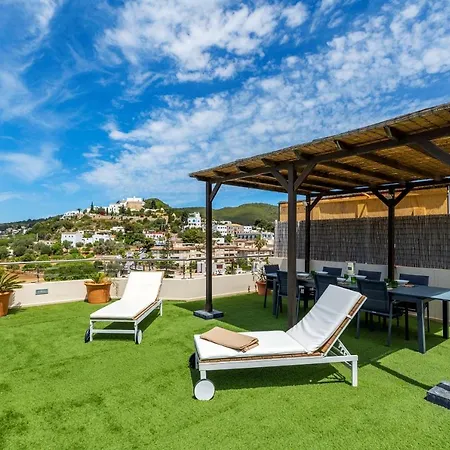 Atico Duplex En Santa Eulalia Junto A La Playa Apartment Santa Eularia des Riu